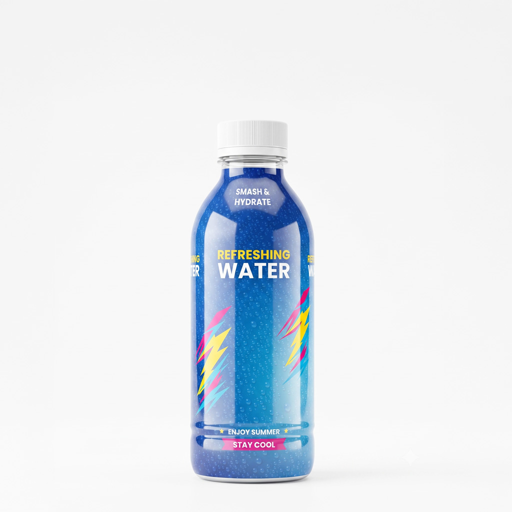 Plastic flessen